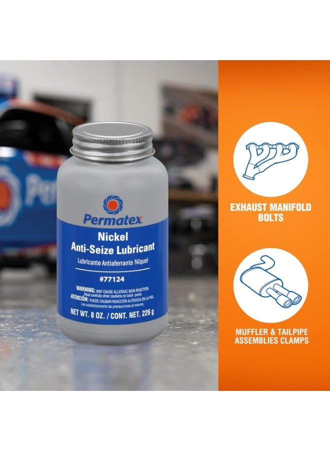 بيرماتكس مادة تشحيم مضادة للتآكل من النيكل من بيرماتكس 77124، 8 أونصة، عبوة من قطعة واحدة - Image 1